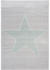 Livone Happy Rugs Shootingstar silbergrau/mint (120 x 180 cm)