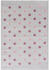 Livone Happy Rugs Confetti (120 x 180 cm) silbergrau/rosa