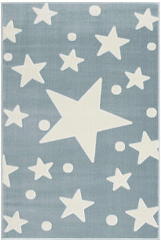 Livone Happy Rugs Estrella (100 x 160 cm) blau/weiss