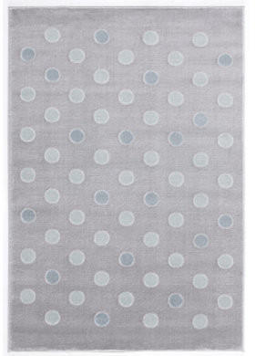 Livone Happy Rugs Confetti (160 x 230 cm) silbergrau/minz