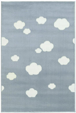 Livone Happy Rugs Sky Cloud (120x180 cm) blau/weiss