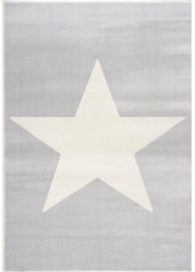 Livone Happy Rugs Shootingstar (160 x 230 cm) grau/weiss