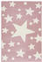 Livone Happy Rugs Estrella (120 x 180 cm) rosa/weiss