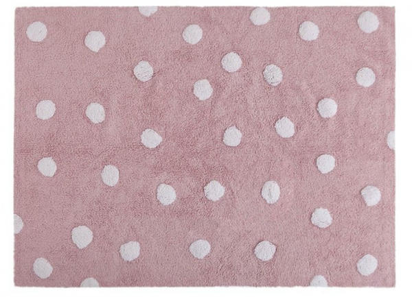 Lorena Canals Polka Dots Pink/White (C-00081)
