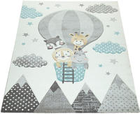 Paco Home Kinderteppich "Cosmo 343" rechteckig 12 mm H&ouml;he 3D-Design, niedliches Tier