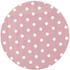 Livone Happy Rugs Circle (ø 100 cm) rosa/weiß