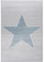 Livone Happy Rugs Shootingstar (160 x 230 cm) silbergrau/blau