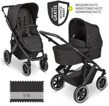 ABC Design Salsa 4 Air 2in1 Set inkl. Babywanne und XXL Zubehörpaket ink