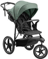 Hauck Dreirad-Kinderwagen "Runner 3, Jungle Green" 22 kg mit XXL-Luftr&auml;dern u.