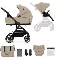 Kinderkraft Kombi-Kinderwagen "YOXI 2IN1" 22 kg