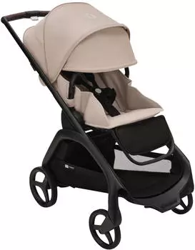 Bugaboo Dragonfly Kinderwagen mit Sitz black/desert taupe