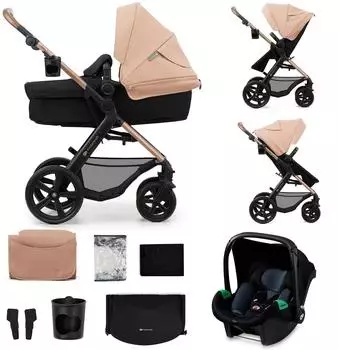 Kinderkraft Travel System 3in1 MOOV 2 beige