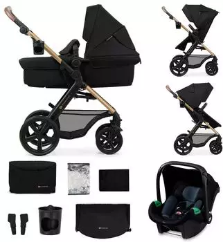 Kinderkraft Travel System 3in1 MOOV 2 black