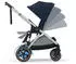 Cybex eGazelle S Silver Frame and Ocean Blue Sit