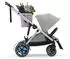 Cybex eGazelle S Silver Frame and Stone Grey Sit