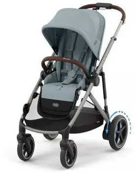 Cybex eGazelle S Taupe Frame and Stormy Blue Sit