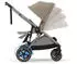 Cybex eGazelle S Taupe Frame and Almond Beige Sit