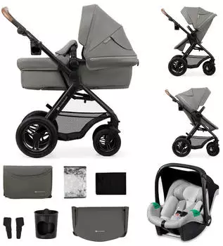 Kinderkraft 3in1 Moov 2 Air hellgrau