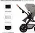 Kinderkraft 3in1 Moov 2 Air hellgrau