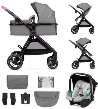 Kinderkraft Multifunctional 3in1 Pushchair ESME grey