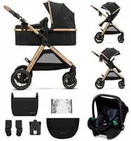 Kinderkraft KSESME00BLK3000, Kinderkraft ESME - multifunktionaler 3-in-1-Kinderwagen