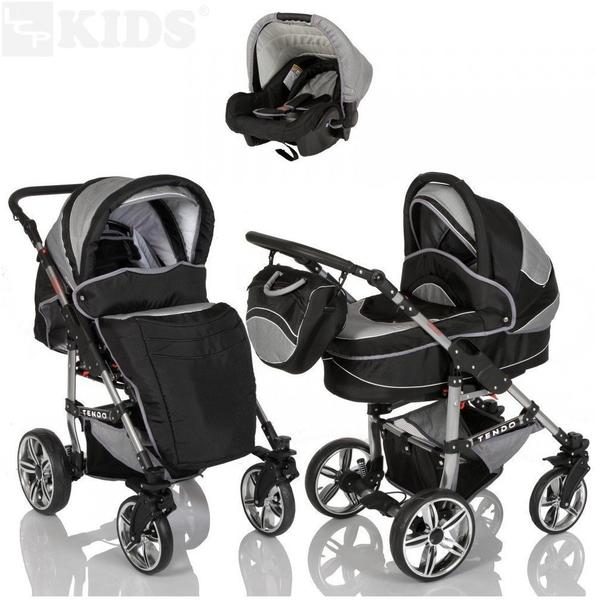 LCP Kids Tendo Alu 3 in 1 schwarz/graphit