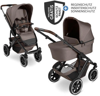 ABC Design Kombi-Kinderwagen Salsa 5 Air mit XXL-Zubeh&ouml;rpaket Pure Edition nature