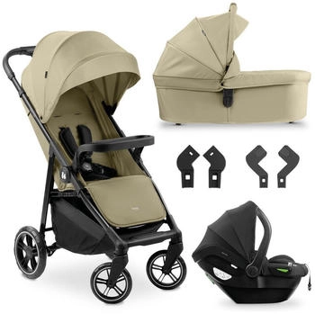 Hauck Shop N Care Trio Set inkl. Babyschale Drive N Care olive