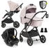 Hauck Vision X Trio Set inkl. i-Size Babyschale Drive N Care & XXL Zubehörpaket