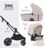 Hauck Vision X Trio Set inkl. i-Size Babyschale Drive N Care & XXL Zubehörpaket melange beige