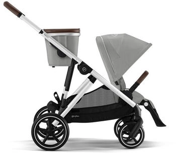 Cybex Gold Gazelle S Stone Grey (Silver Frame)