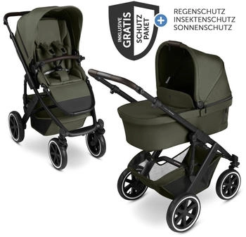 ABC Design Salsa 5 Air inkl. Babywanne & XXL-Zubeh&ouml;rpaket avocado