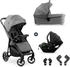 grey: Hauck Shop N Care Trio Set inkl. Babyschale Drive N Care