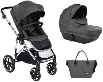 KIKKABOO Thea 2in1 Dark Grey