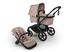 desert taupe melange/black