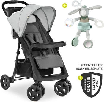 Hauck Shopper Neo II inkl. XXL Zubeh&ouml;rpaket & Fehn Spieltier grey