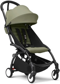 Stokke YOYO³ Kinderwagen ab 6 Monaten black/olive