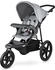 Moby-System Runner Dreirad-Kinderwagen grau