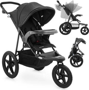 Moby-System Runner Dreirad-Kinderwagen schwarz