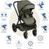 Circle by ABC Design Kombi-Kinderwagen S Three wheat