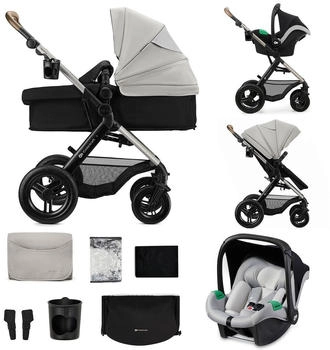 Kinderkraft Multifunktionaler 3in1 Kinderwagen MOOV 2 XL grau