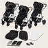 Lionelo Kombi-Kinderwagen 2-in-1 AMBER Black Silver