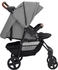 vidaXL 2-in-1 Kinderwagen Hellgrau Stahl