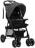 vidaXL 3-in-1 Kinderwagen Dunkelgrau und Schwarz Stahl