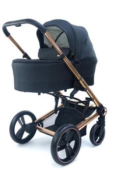 Pixini Kinderwagen 2in1 Cariba gold/schwarz