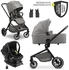 Cybex Balios S Lux inkl. Babywanne, Babyschale Cloud G & Isofix Base G dark grey