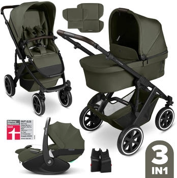 ABC Design Salsa 5 Air inkl. Babyschale Maxi Cosi Pebble 360 Pro 2 avocado