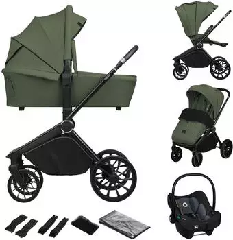 Lionelo Mika Plus 3in1 green olive