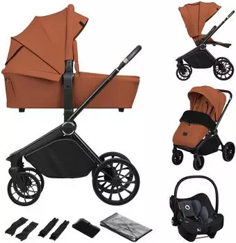 Lionelo Mika Plus 3in1 brown rust