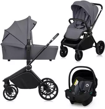 Lionelo Mika Plus 3in1 grey stone